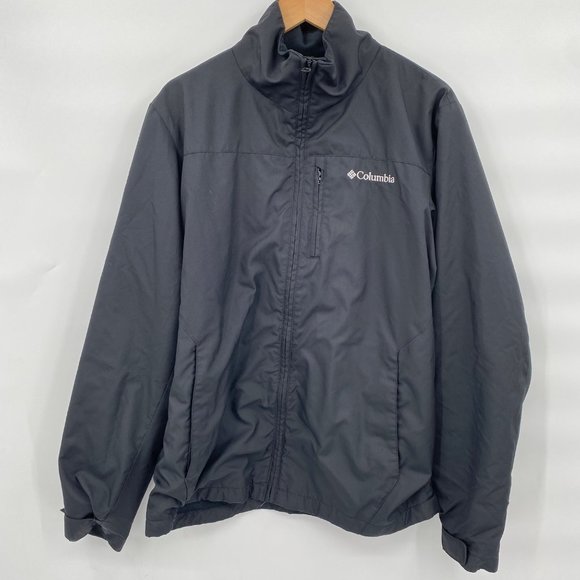Columbia Jackets & Coats Columbia Mens Black Ascender Softshell Front Zip Jacket M Fleece